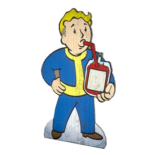 Bloodsucker Vault Boy Cutout