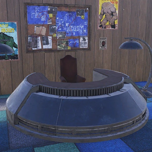 Vault-Tec Overseer Desk - скриншот 1