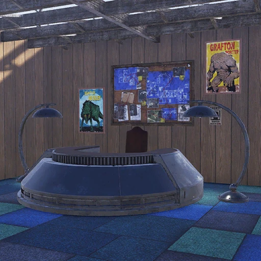 Vault-Tec Overseer Desk - скриншот 2