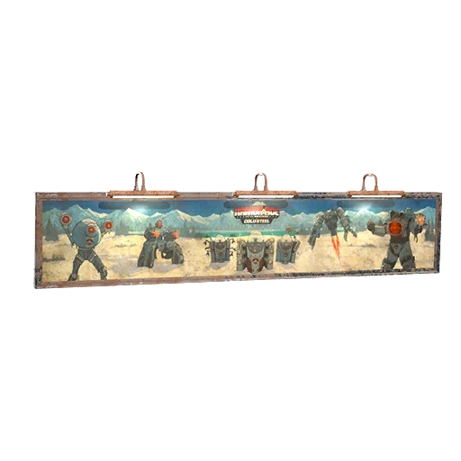 Framed Cold Steel Wall Art