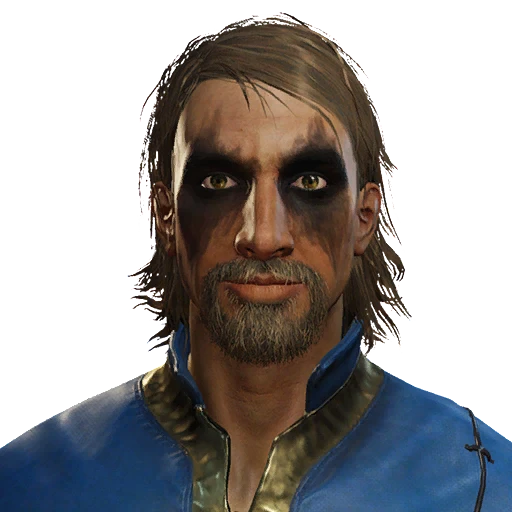 Грим "Ромбы вокруг глаз"