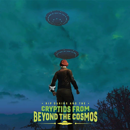 Логотип "Рип Смельчак и криптиды из далекого космоса" для фоторежима - скриншот 1