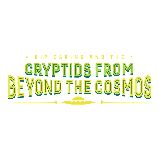 Логотип "Рип Смельчак и криптиды из далекого космоса" для фоторежима
