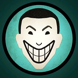 Значок "Нашивка с Улыбающимся человеком"