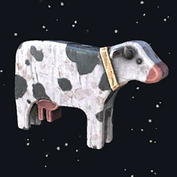 Значок "Космическая корова"