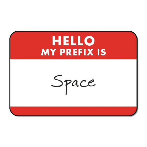 Префикс титула игрока "Космический"