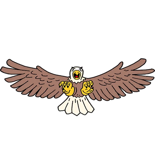 Татуировка "Классический орел"