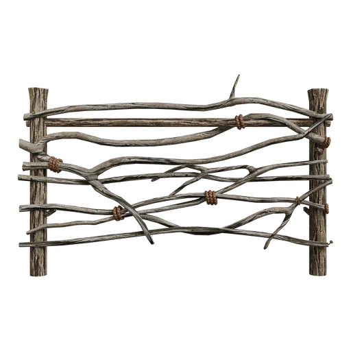 Корявый забор