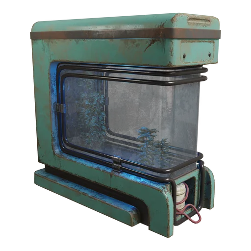 Trailer Aquarium Display Case
